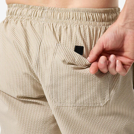 Шорти чоловічі 100 Textured для серфінгу 15” хакі