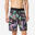Boardshort surf șort de baie lung 20" 900 Revo Multicolor Bărbați