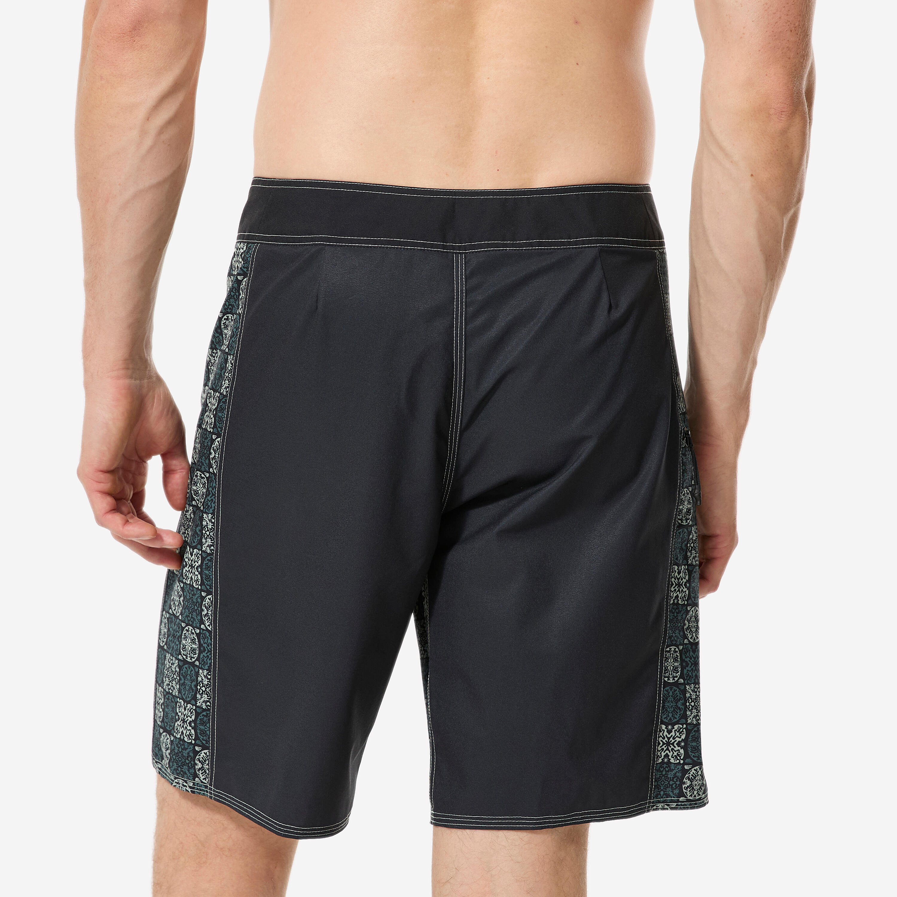 Short de surf long 19" homme, 500 3/7