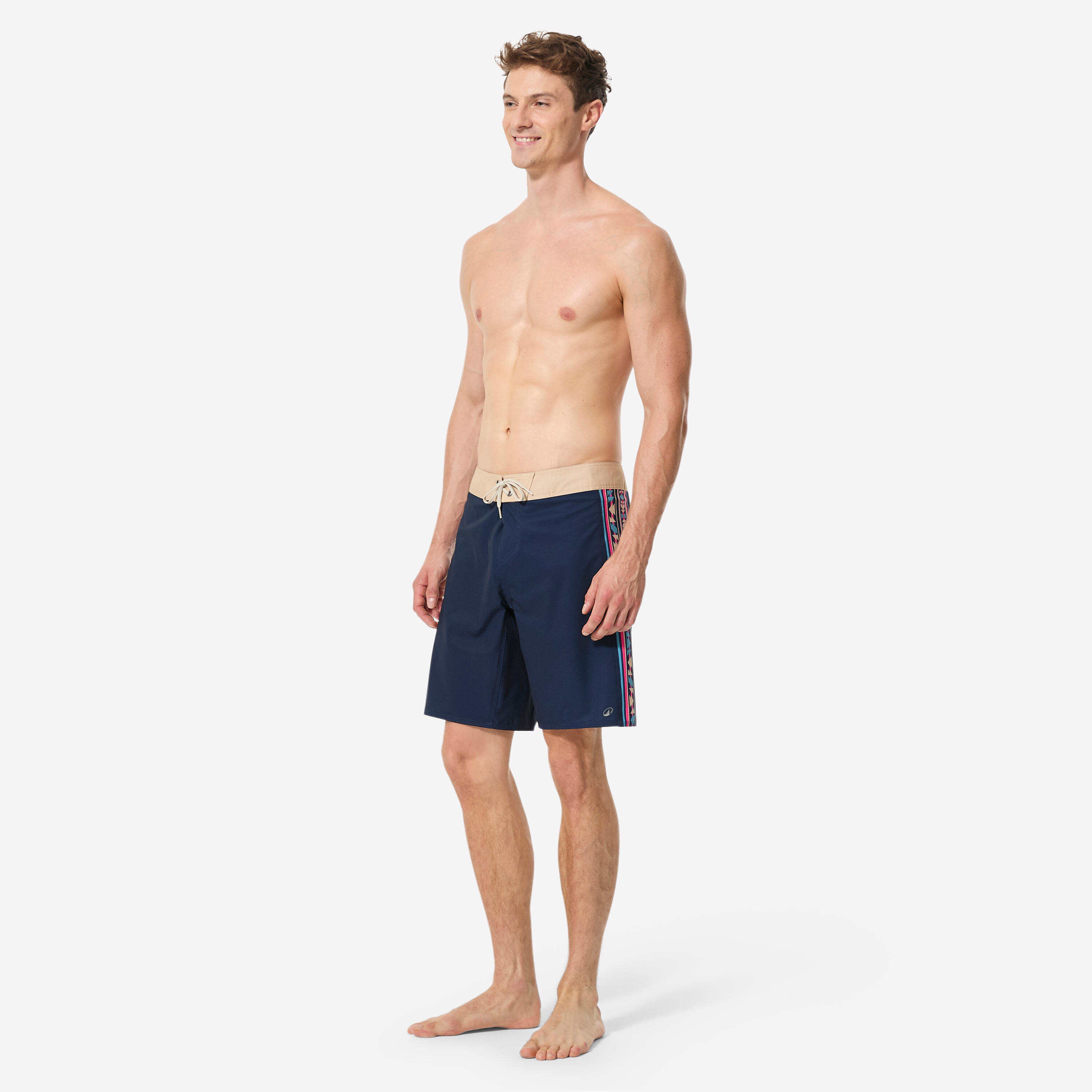 Costume mare surf uomo 500 ARCH NAVAJO lungo blu 2/7