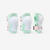 Set 3x2 protections roller trottinette skate enfant PLAY Menthe