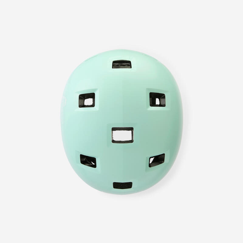 Cască role skateboard trotinetă bicicletă B100 verde copii