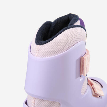 Роликові ковзани Learn 100 для дівчат світло-фіолетові