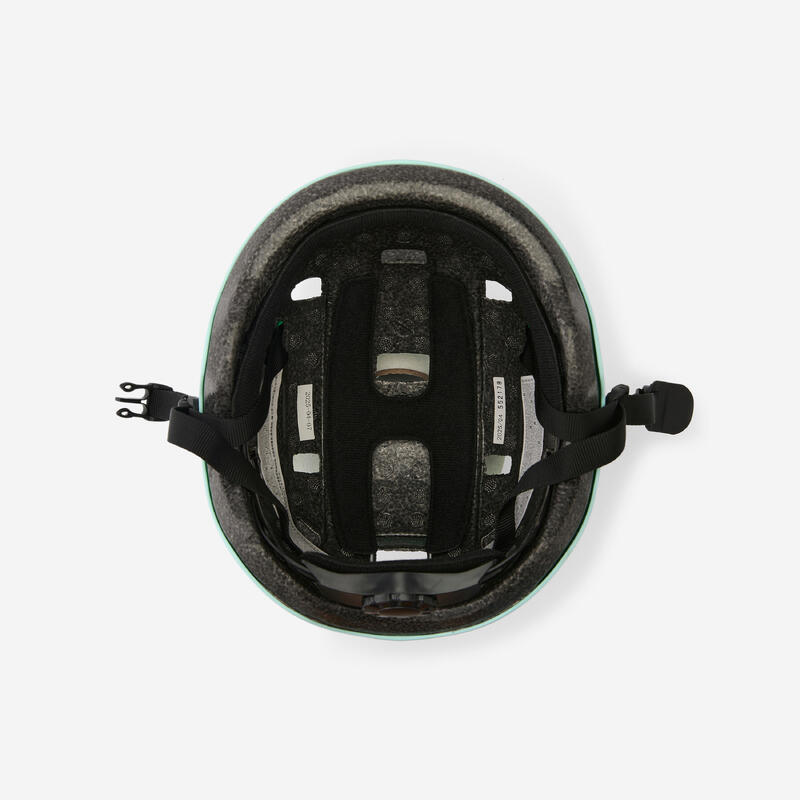Cască role skateboard trotinetă bicicletă B100 verde copii