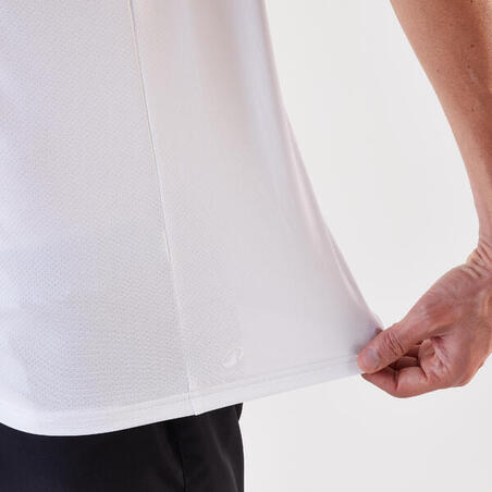 Футболка чоловіча Run 100 для бігу біла
