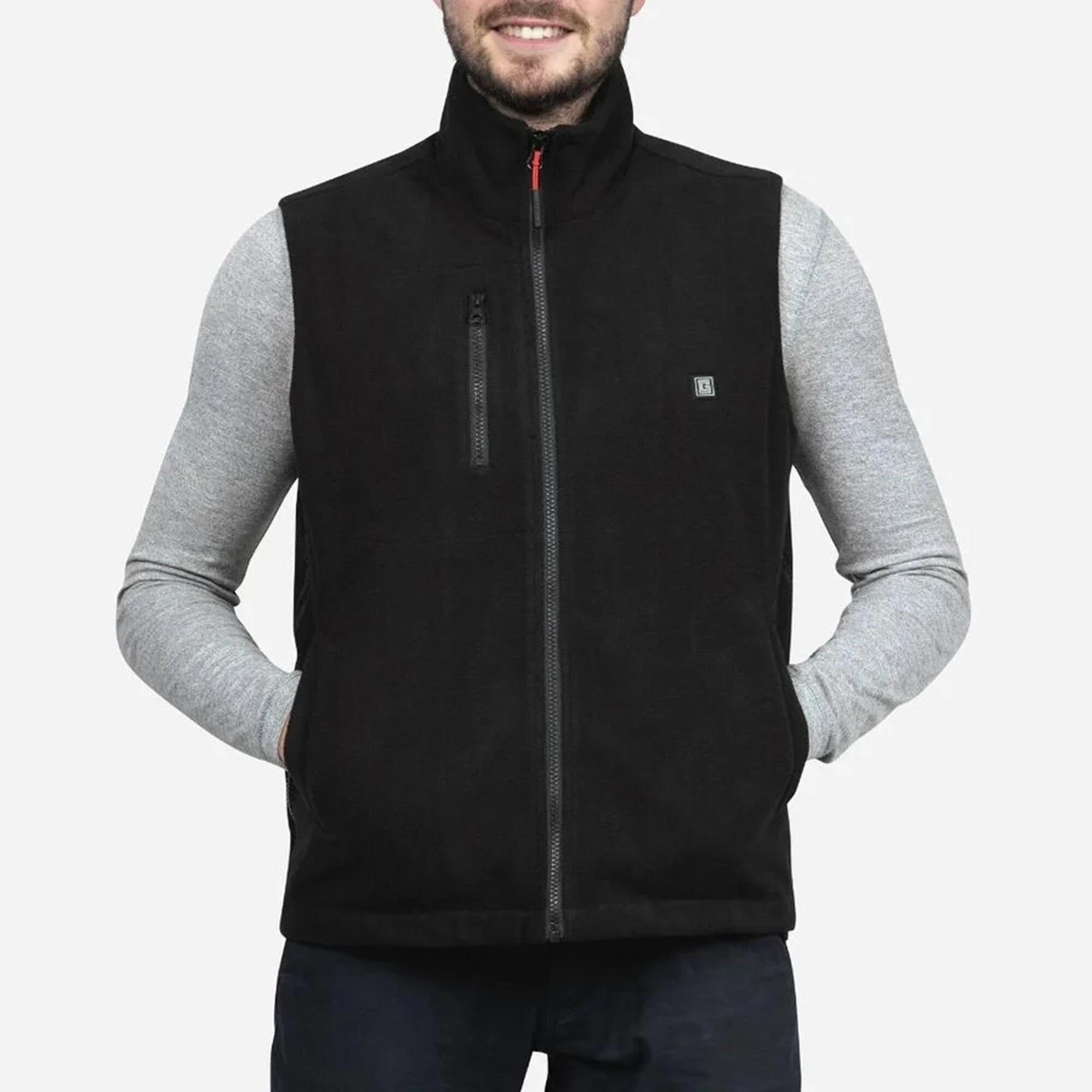 Polaire chauffante, ajustable et déperlante, multiusage, genre mixte 1/13