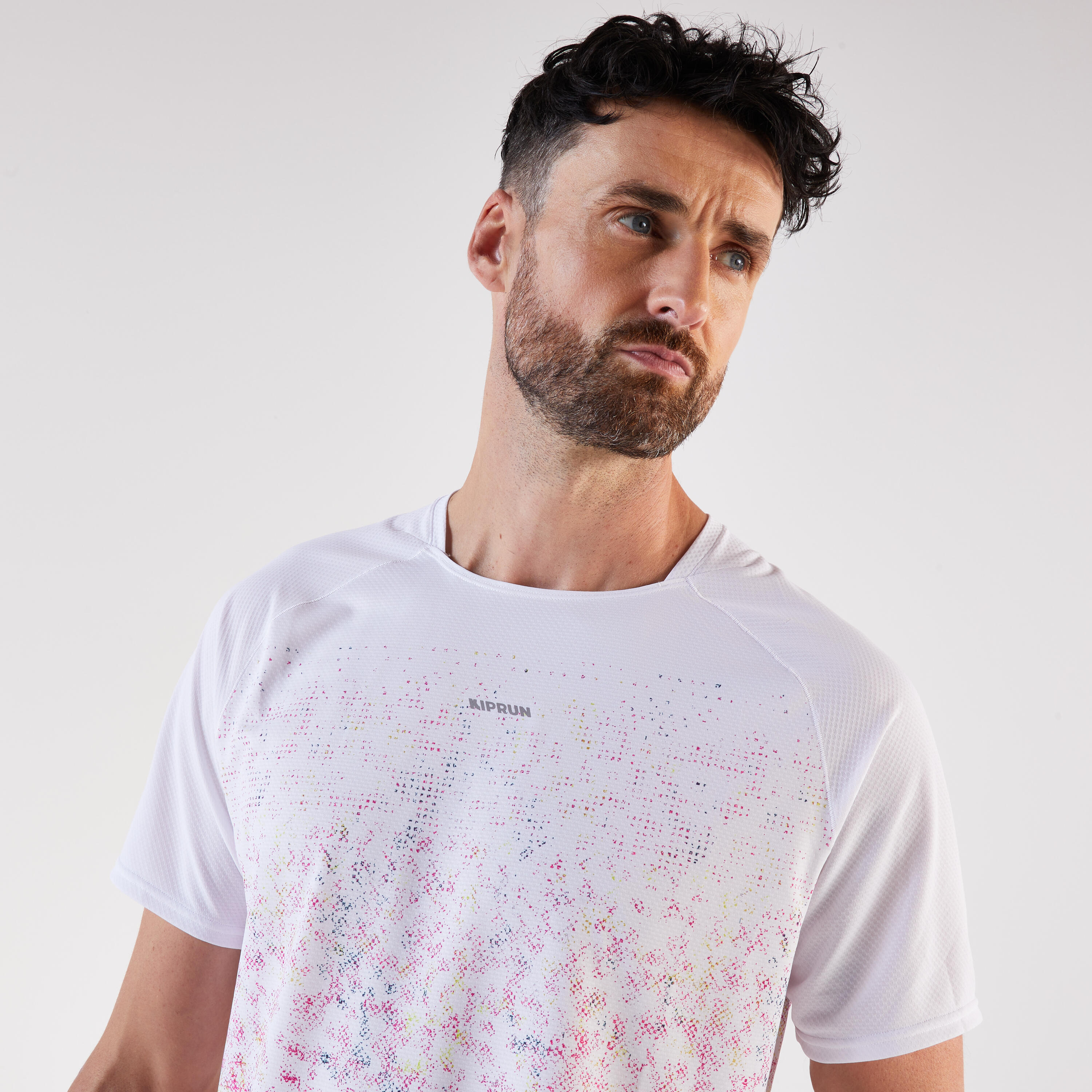T-shirt de course en sentier homme, Run 500 4/6