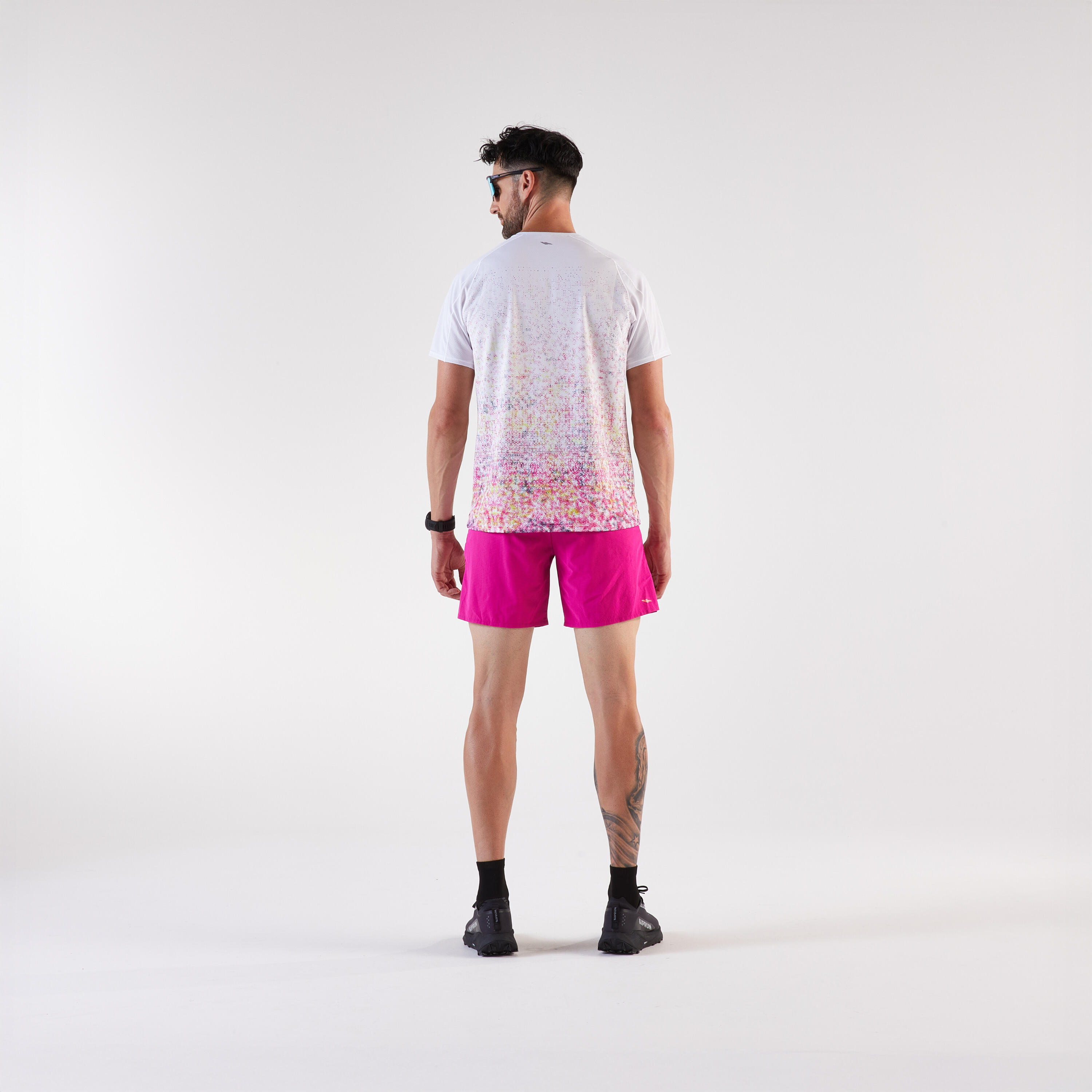 T-shirt de course en sentier homme, Run 500 6/6