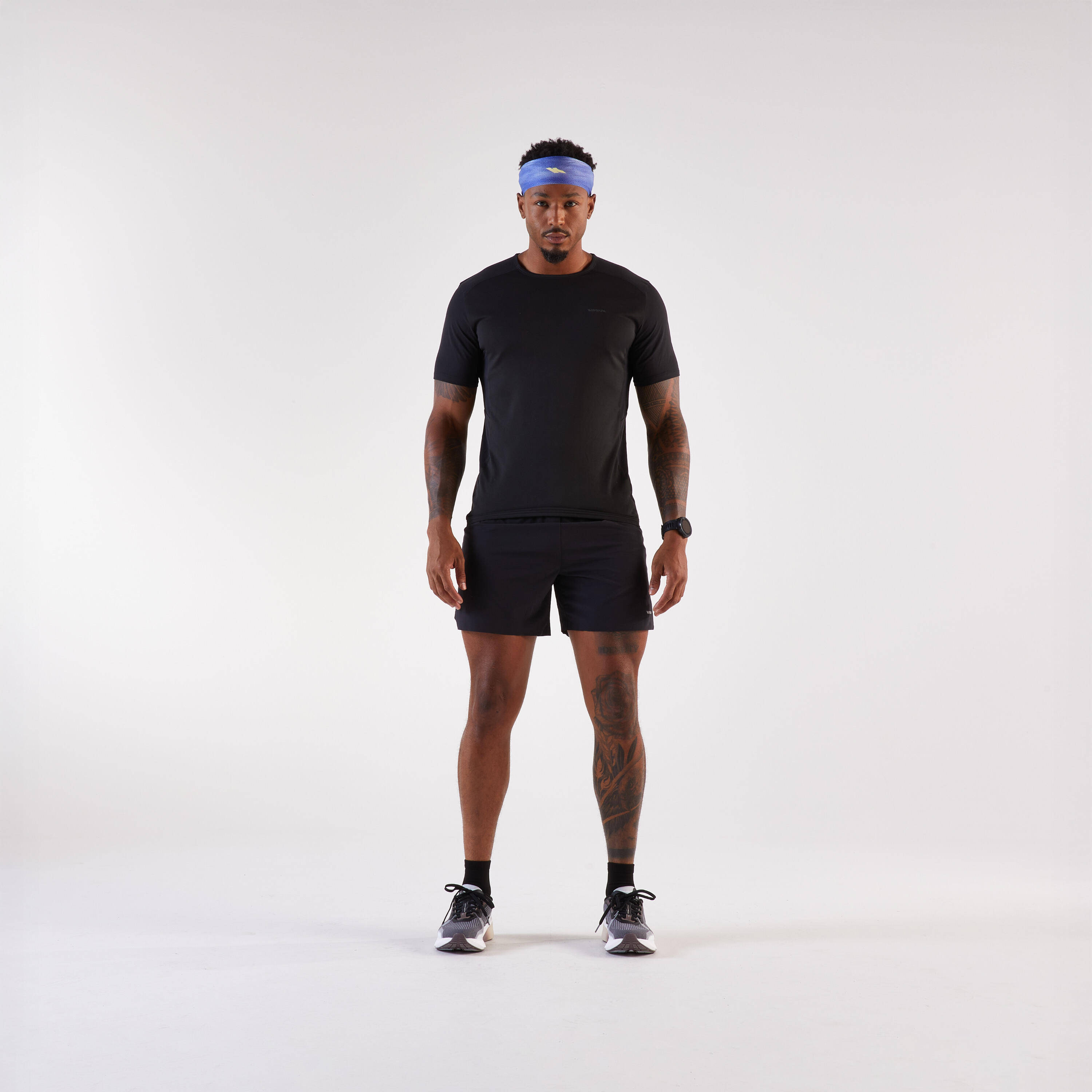 Men's and Women's Running Headband v2, Kiprun Yellow -  1