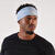 Tour de cou / bandeau multifonctions running Homme Femme, Kiprun lilas vanille