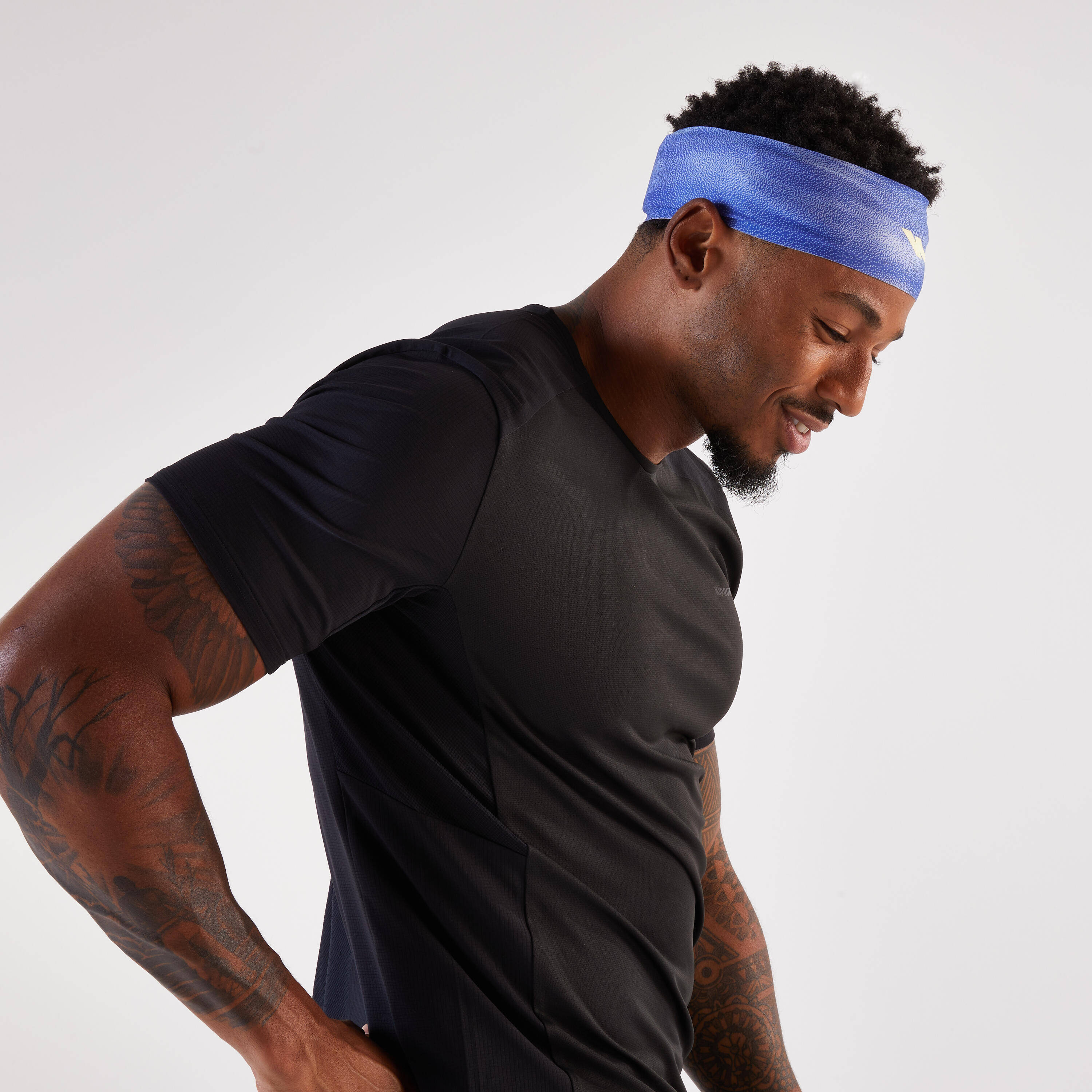 Men's and Women's Running Headband v2, Kiprun Yellow -  3