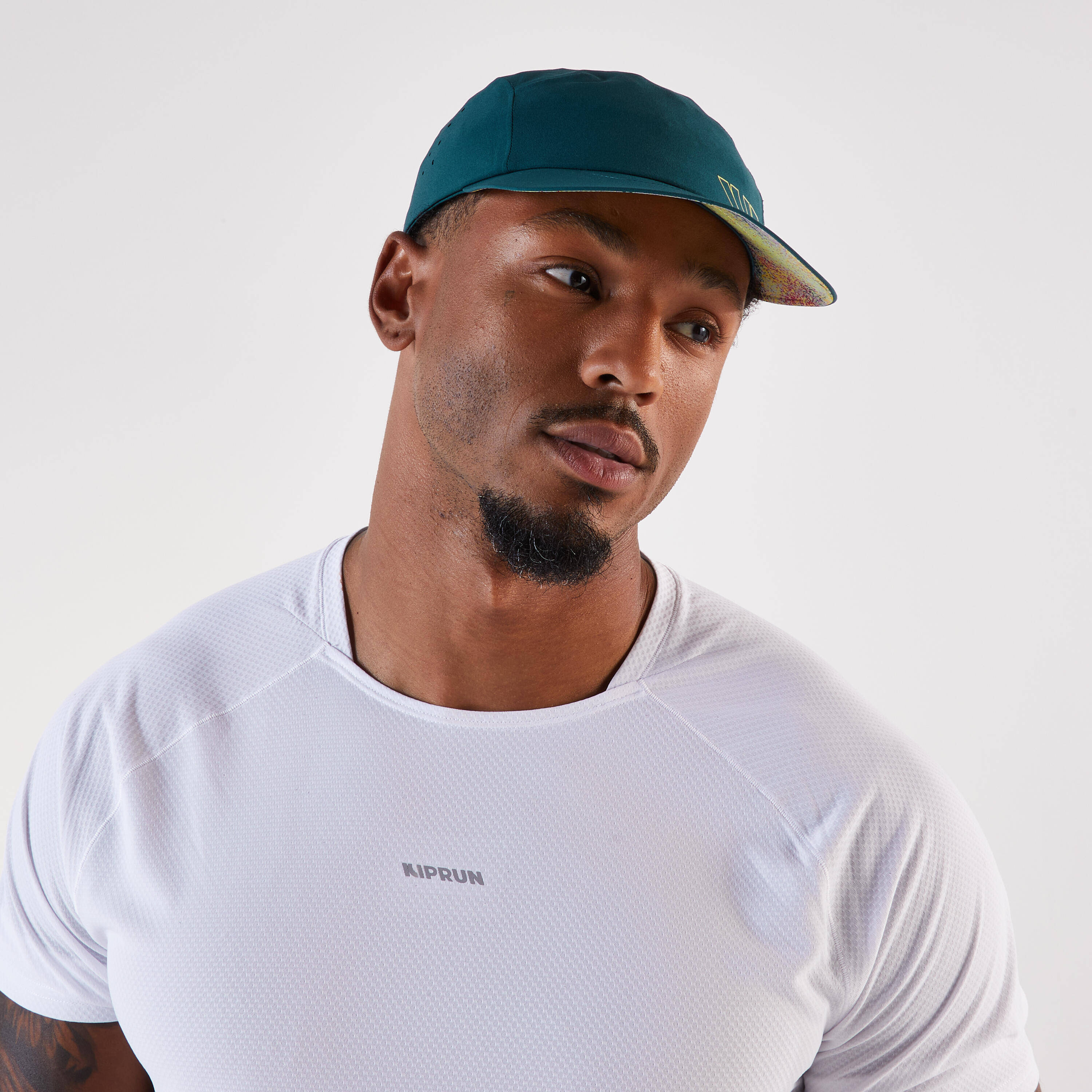 Men's and women's running cap, Kiprun blue -  1