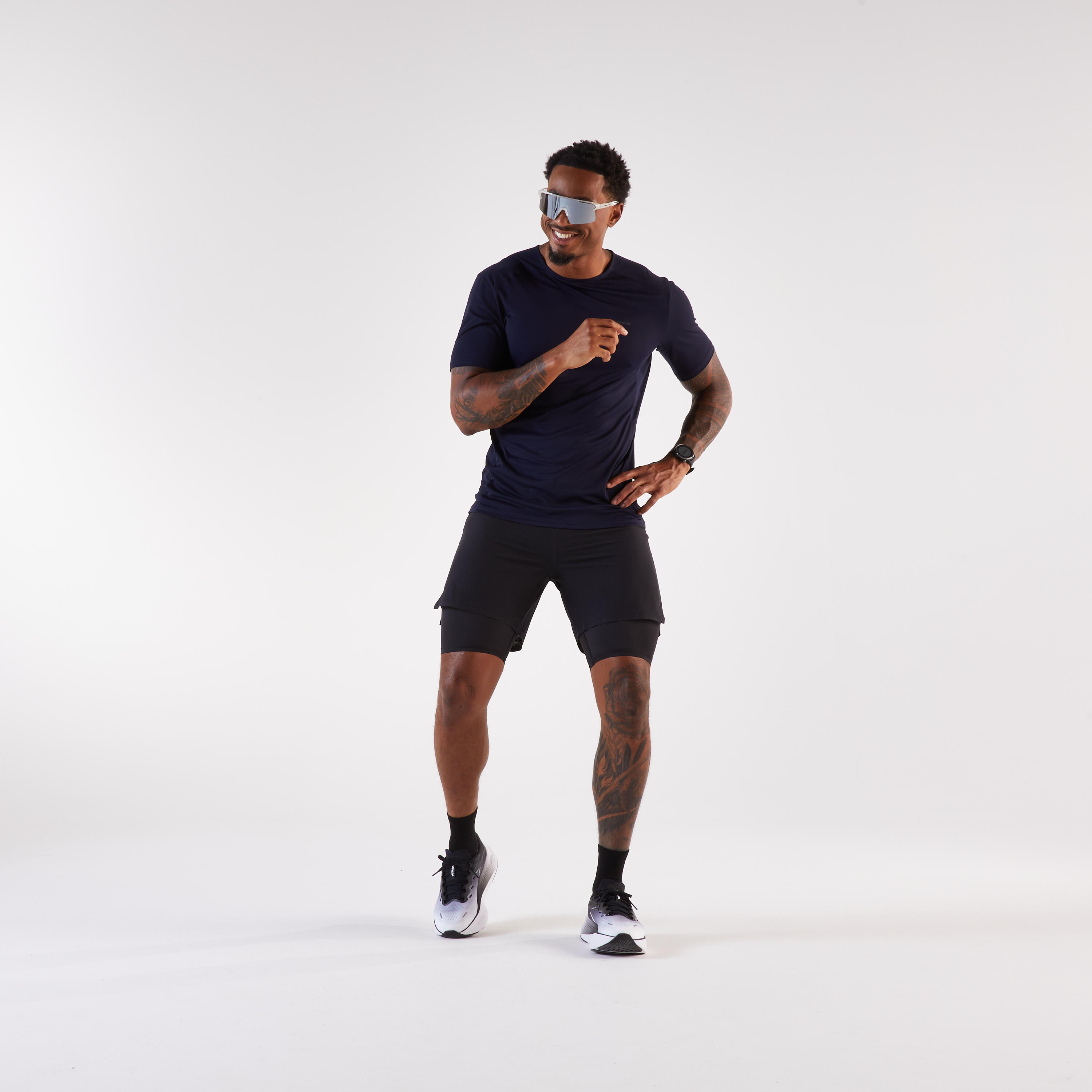 T-shirt de course en sentier homme, Run 500 2/6