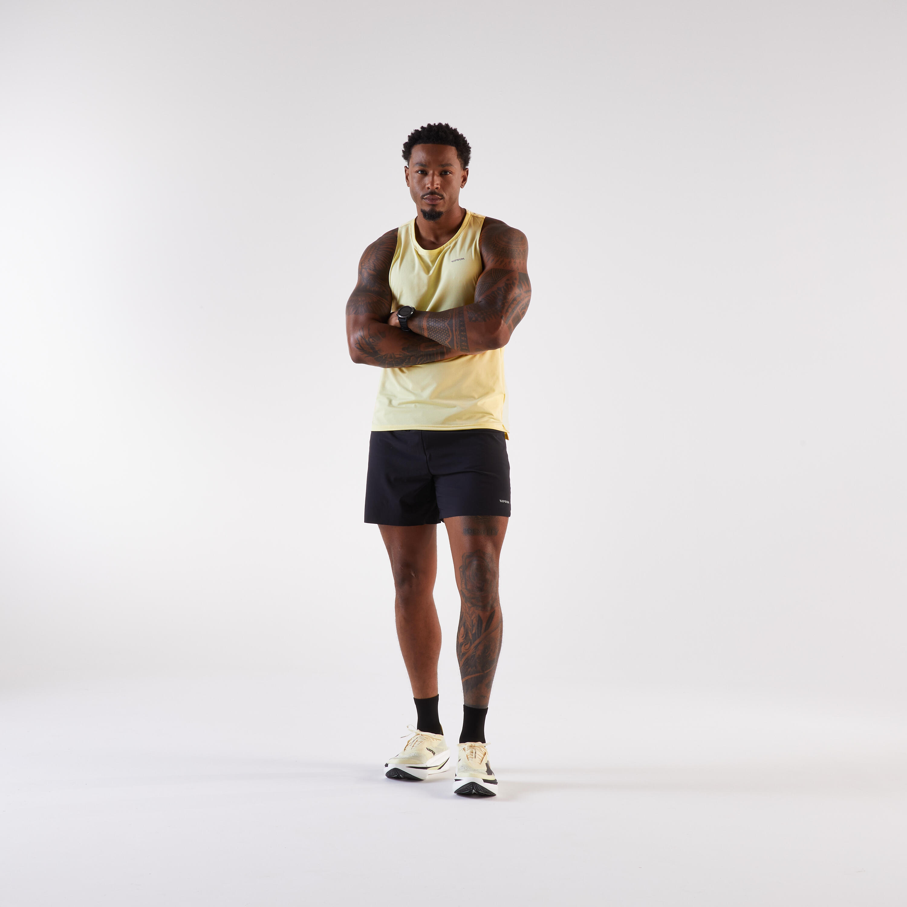 DEBARDEUR DE RUNNING 900 LIGHT JAUNE 3/10
