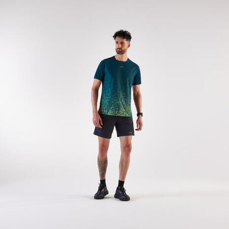 Футболка чоловіча 500 Resist для бігу синя