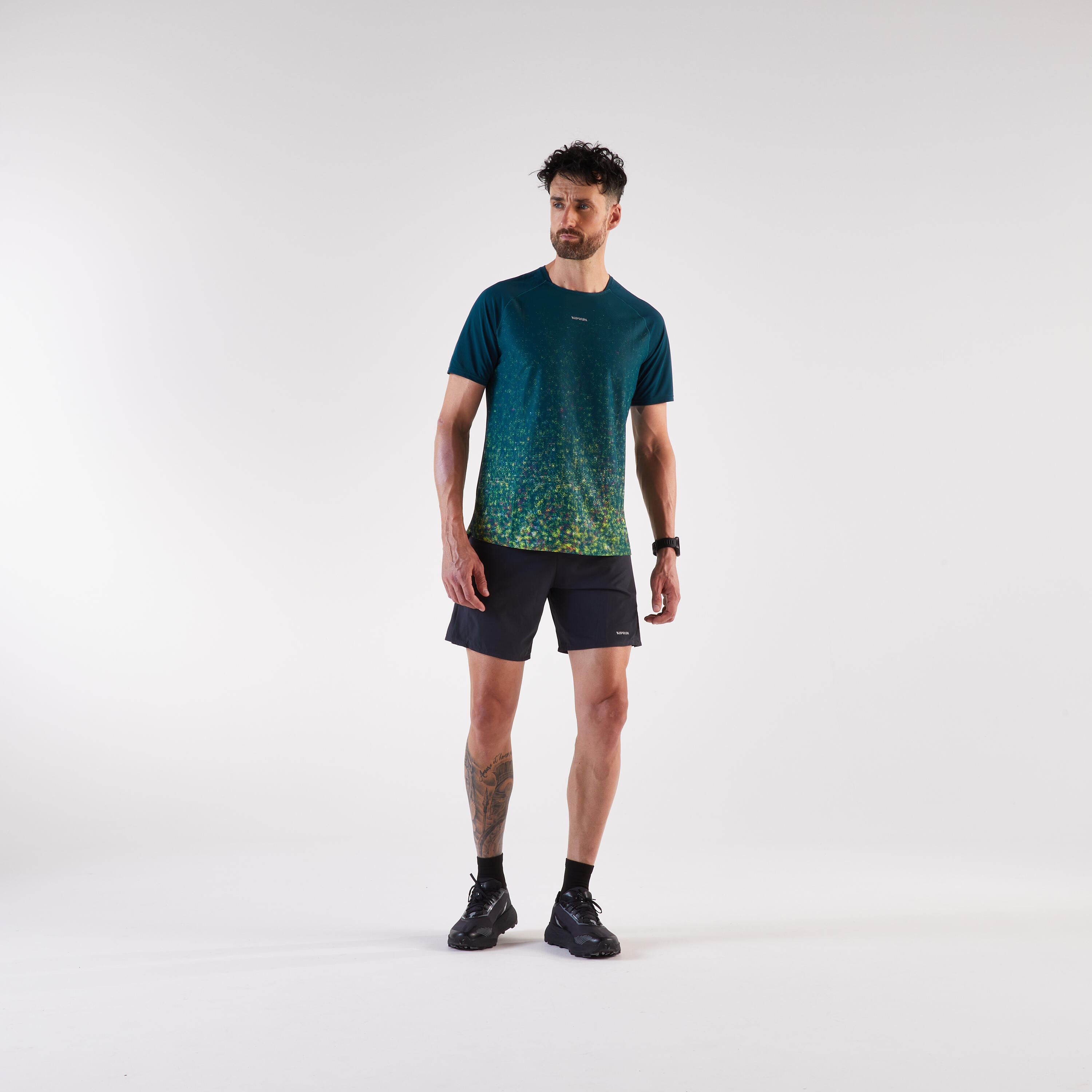 T-shirt de course en sentier homme, Run 500 2/6