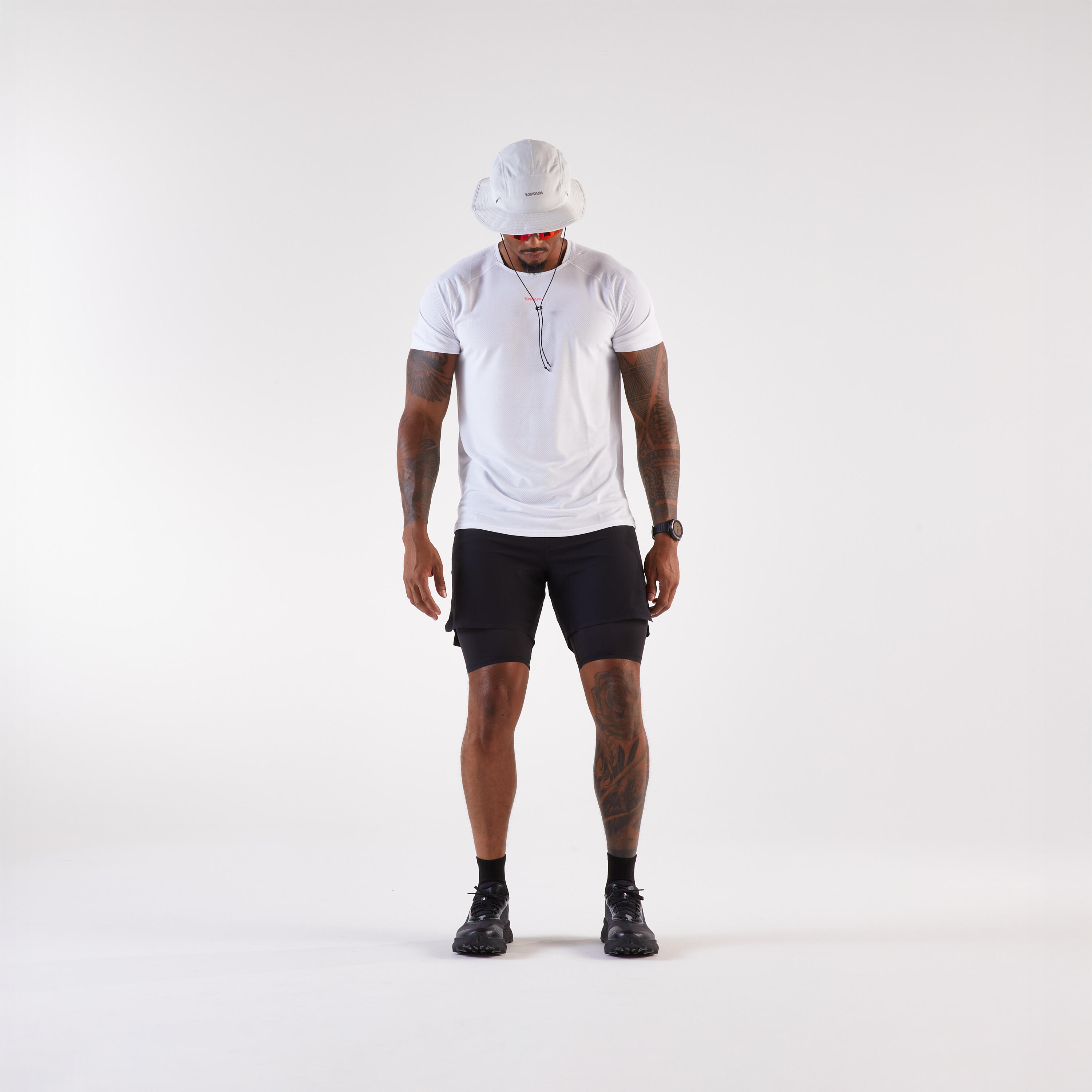 Short de course 2 en 1 homme, Run Ultra 900 - KIPRUN