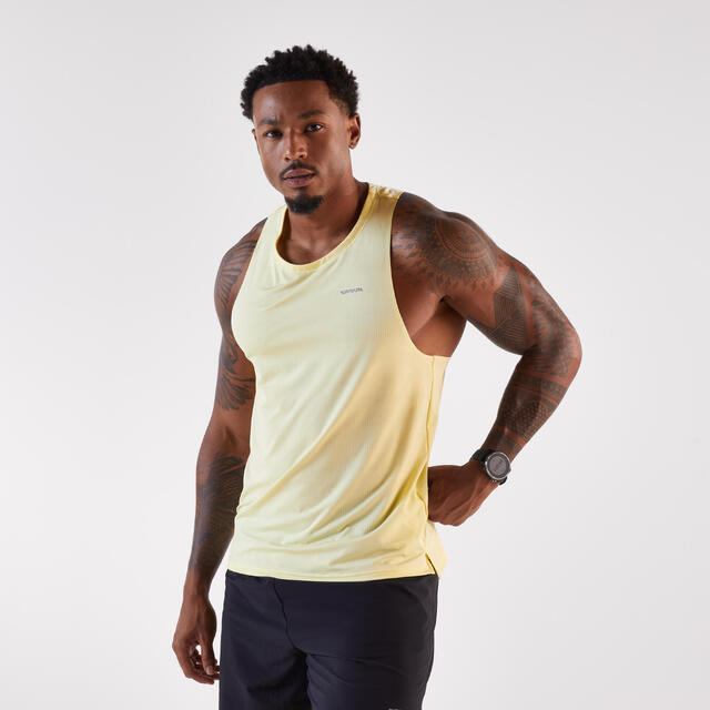 Hardloopsinglet 900 Light heren geel