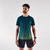 T-shirt de trail Homme, Kiprun Run 500 bleu