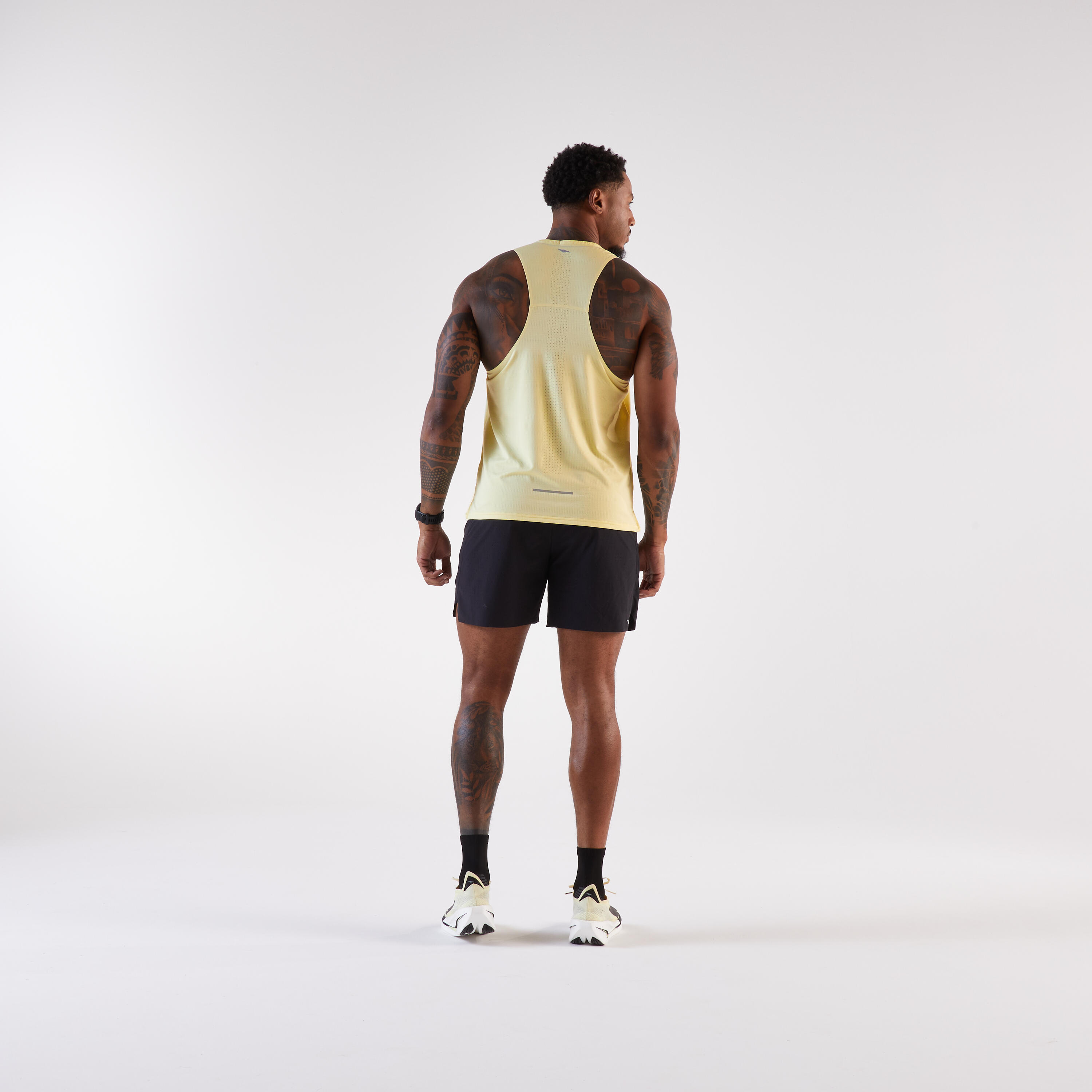 DEBARDEUR DE RUNNING 900 LIGHT JAUNE 10/10