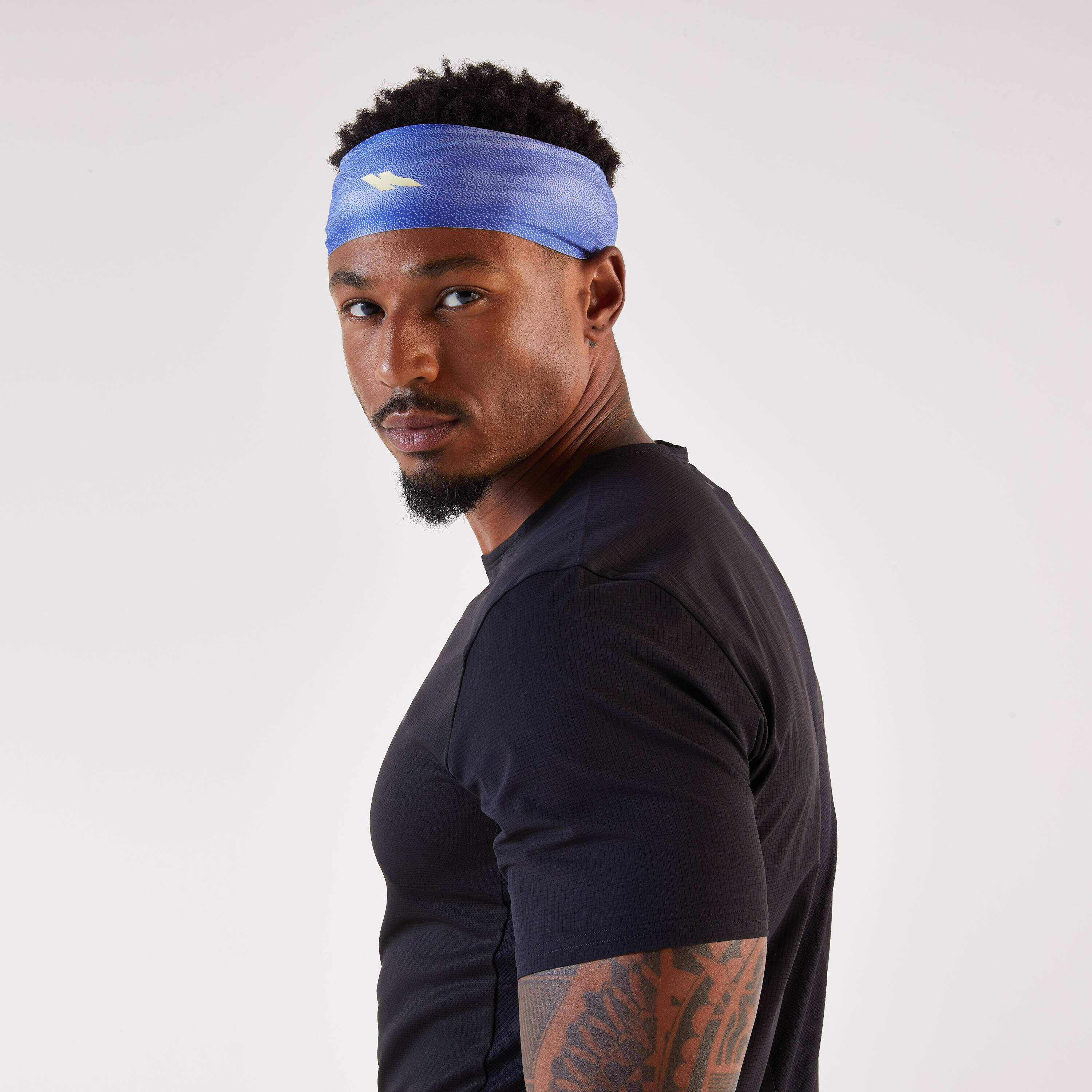 Men's and Women's Running Headband v2, Kiprun Yellow -  2