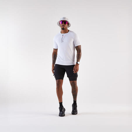 Футболка чоловіча 500 Resist для бігу біла