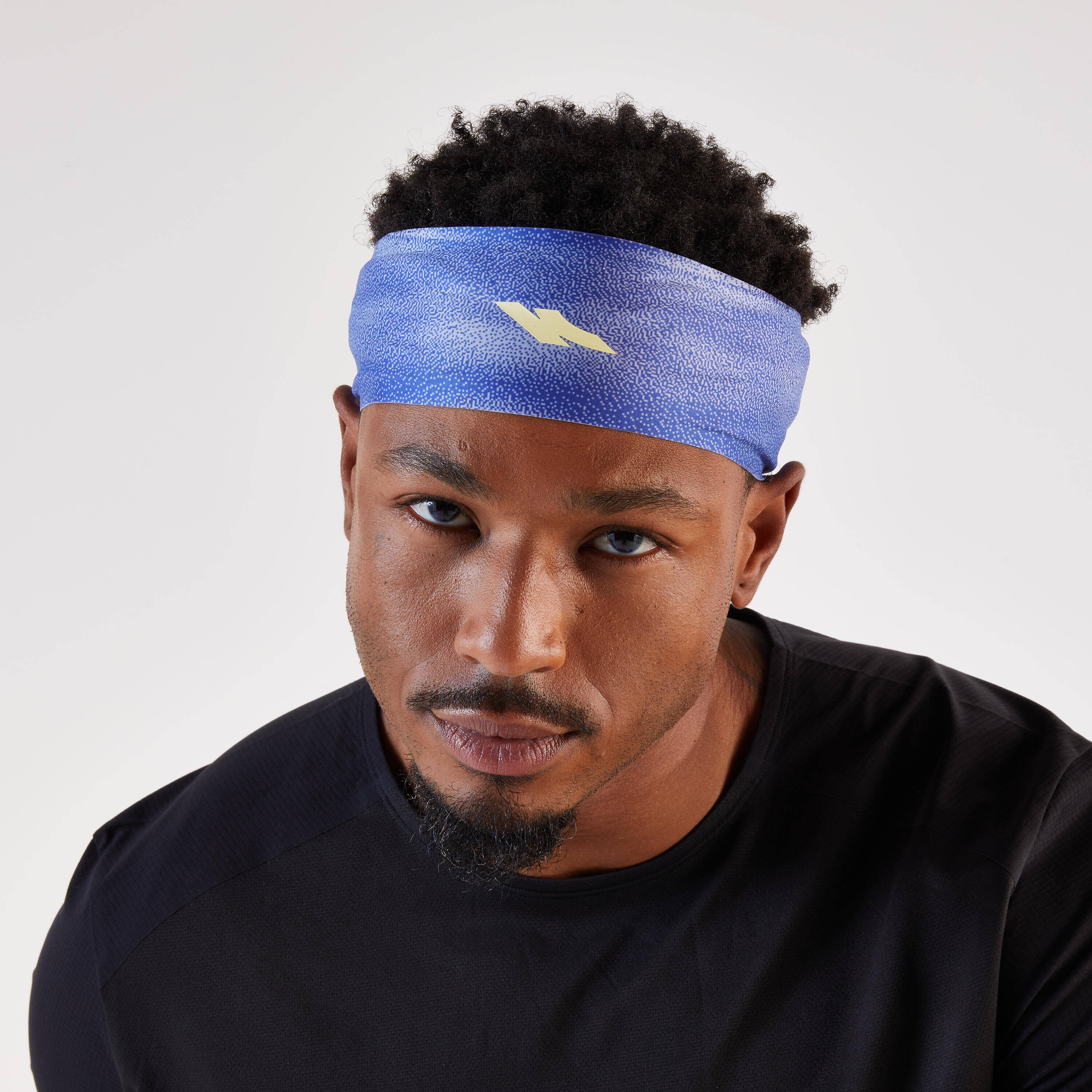 Men's and Women's Running Headband v2, Kiprun Yellow -  4