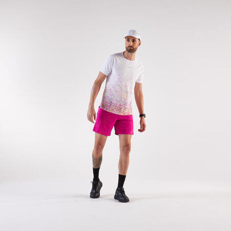 Кепка для бігу Kiprun унісекс біла/жовта