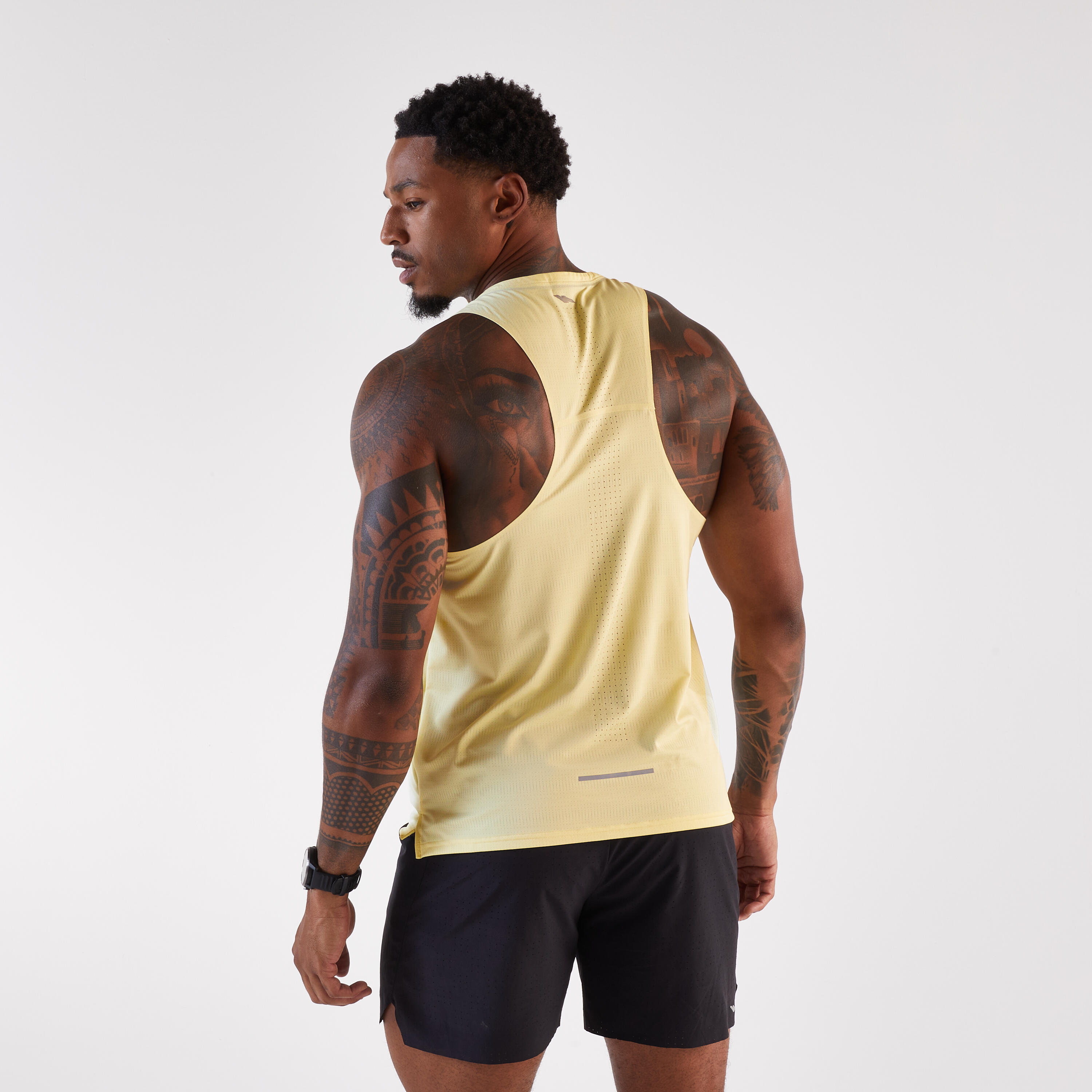 DEBARDEUR DE RUNNING 900 LIGHT JAUNE 5/10