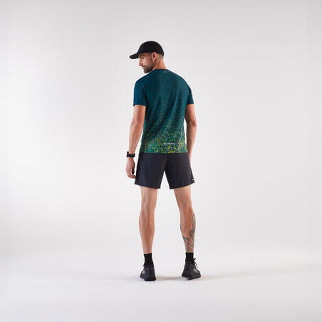 Футболка чоловіча 500 Resist для бігу синя