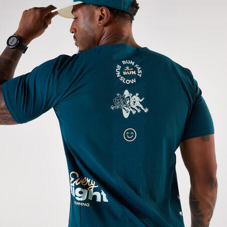 Футболка чоловіча Run 900 Light для бігу синя