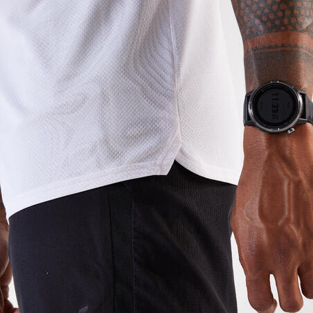 Футболка чоловіча 500 Resist для бігу біла