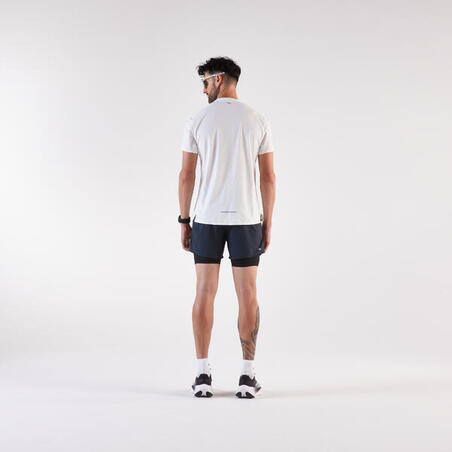 Футболка чоловіча Run 900 для бігу біла