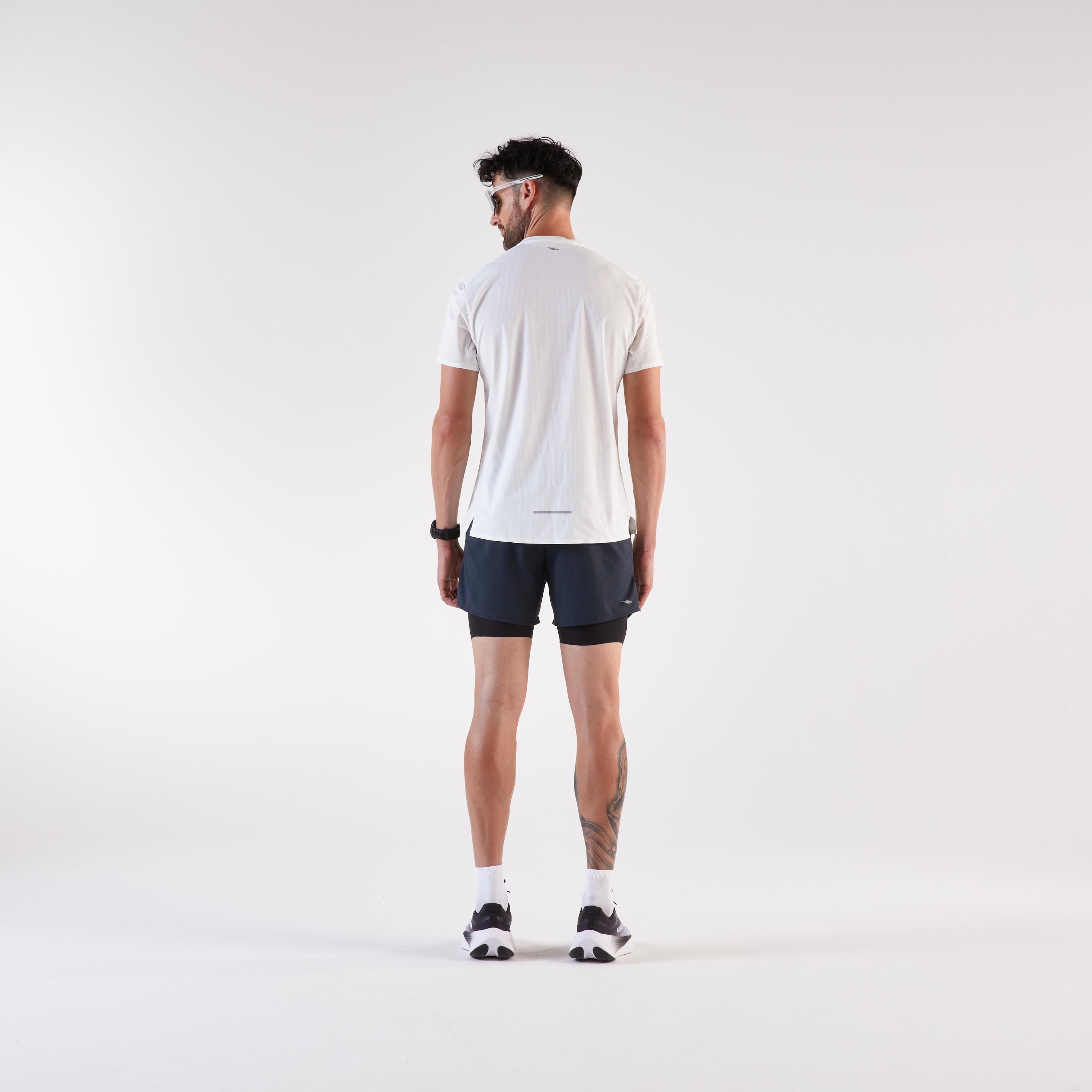 Men’s 2-in-1 Running Shorts, Run 500 Comfort - KIPRUN