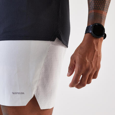 Футболка чоловіча Run 900 для бігу темно-синя