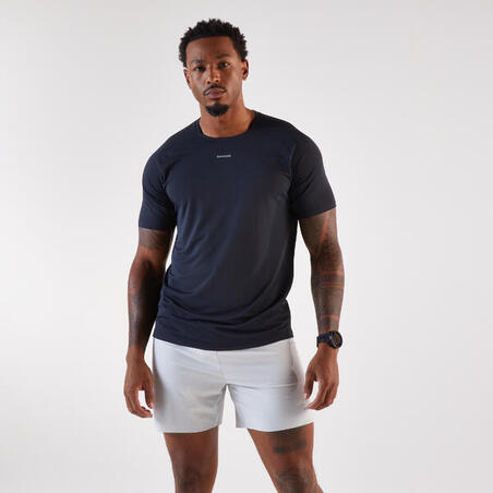 Футболка чоловіча Run 900 для бігу темно-синя