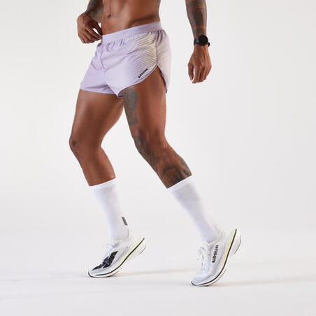 Кросівки чоловічі Kiprun KD900X.2 для бігу з карбоновою вставкою білі/жовті