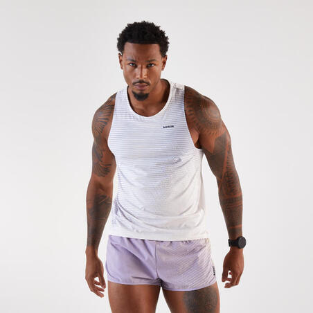 Майка чоловіча 900 LIGHT для бігу біла