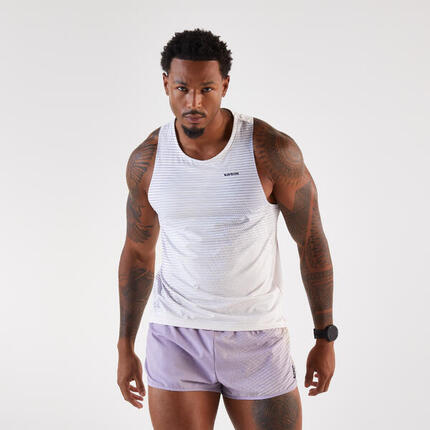 Débardeur de running Homme, Kiprun 900 light vert