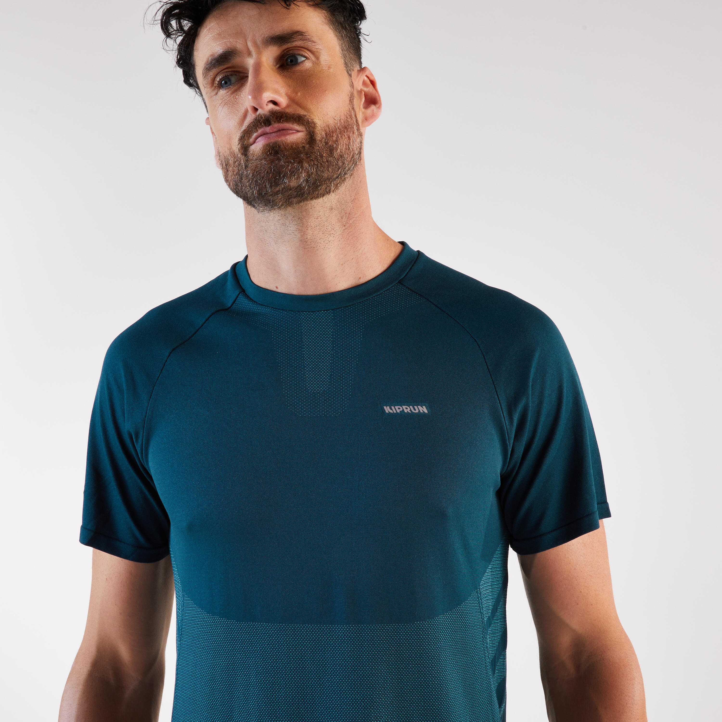 Men’s Seamless Comfort Running T-Shirt, Kiprun