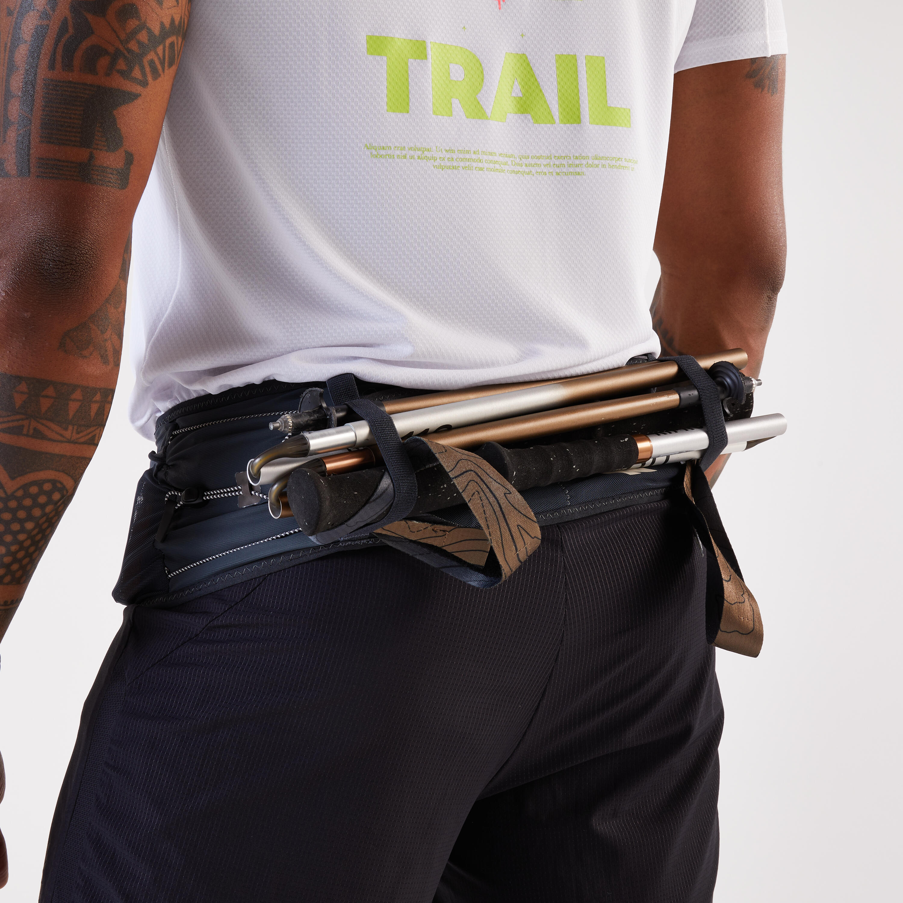  Trail Running Hydration Belt with Pole Holder, 900 - KIPRUN