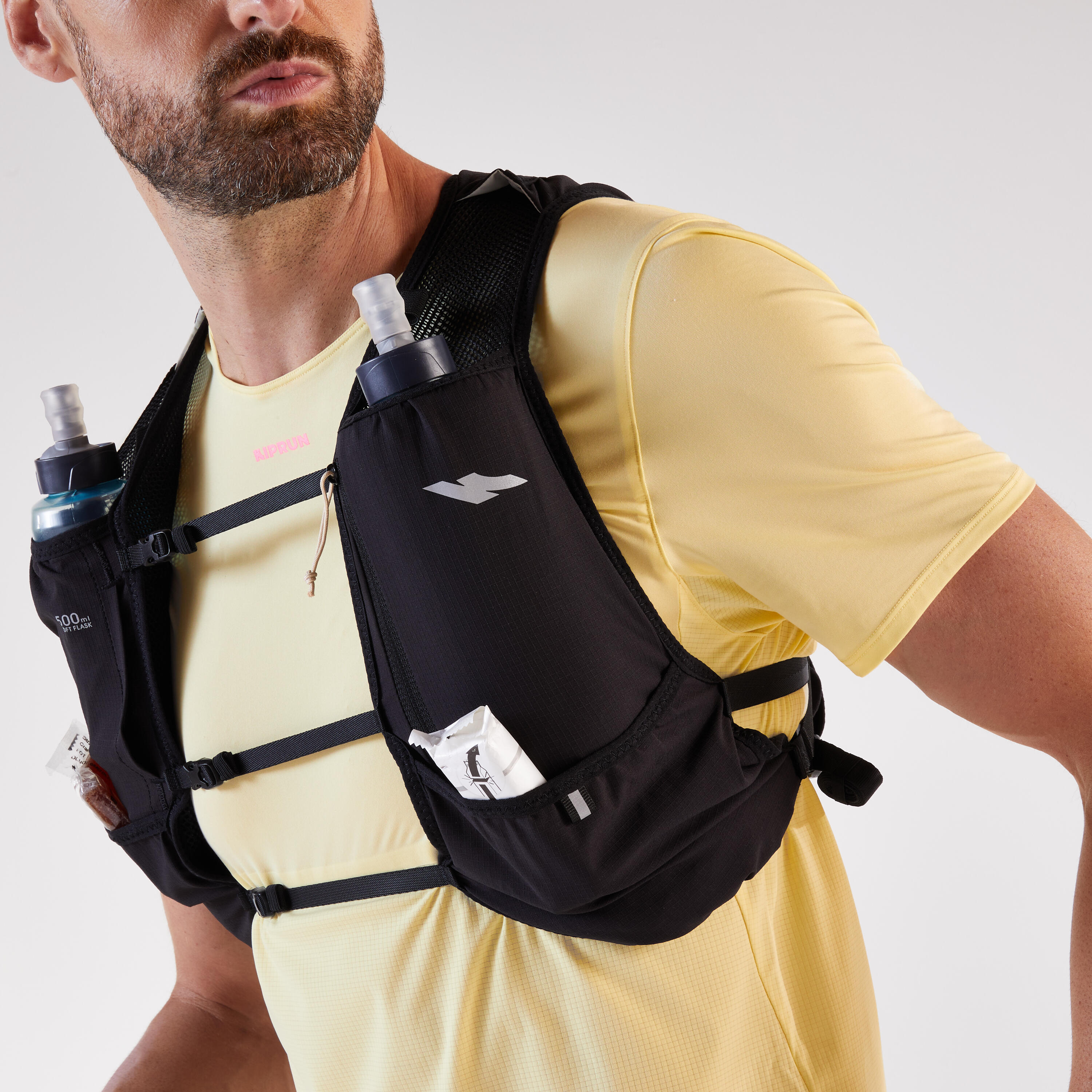 Sac d'hydratation de course en sentier 8 L + poche à eau 1 L 5/11