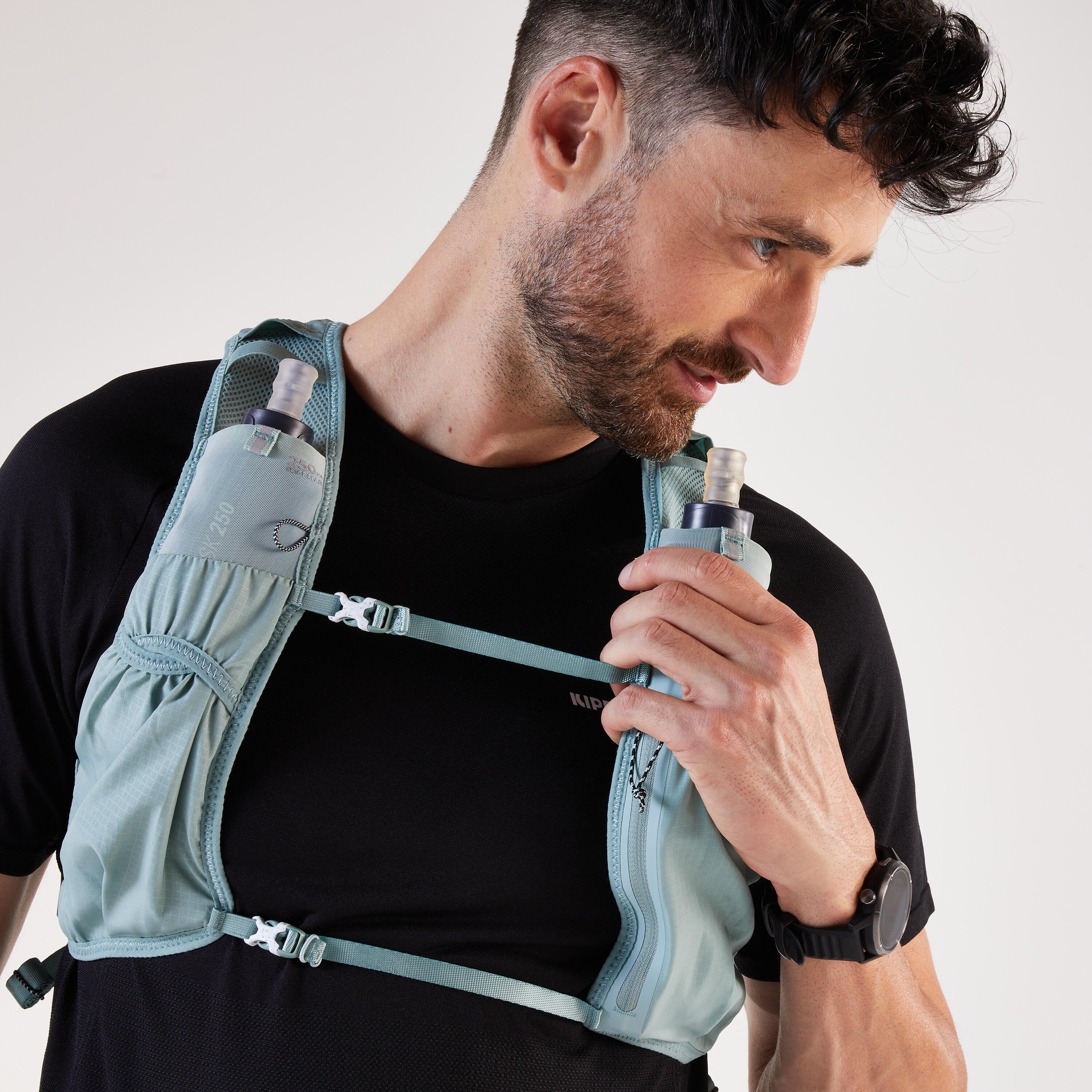 Sac trail de course 5 L avec poche à eau 1 L, vert 4/14