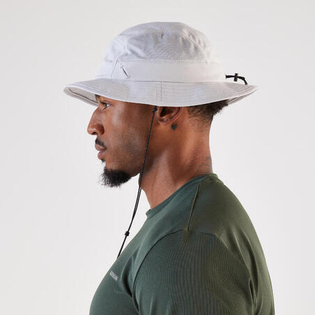 Капелюх сонцезахисний KIPRUN для бігу сірий 