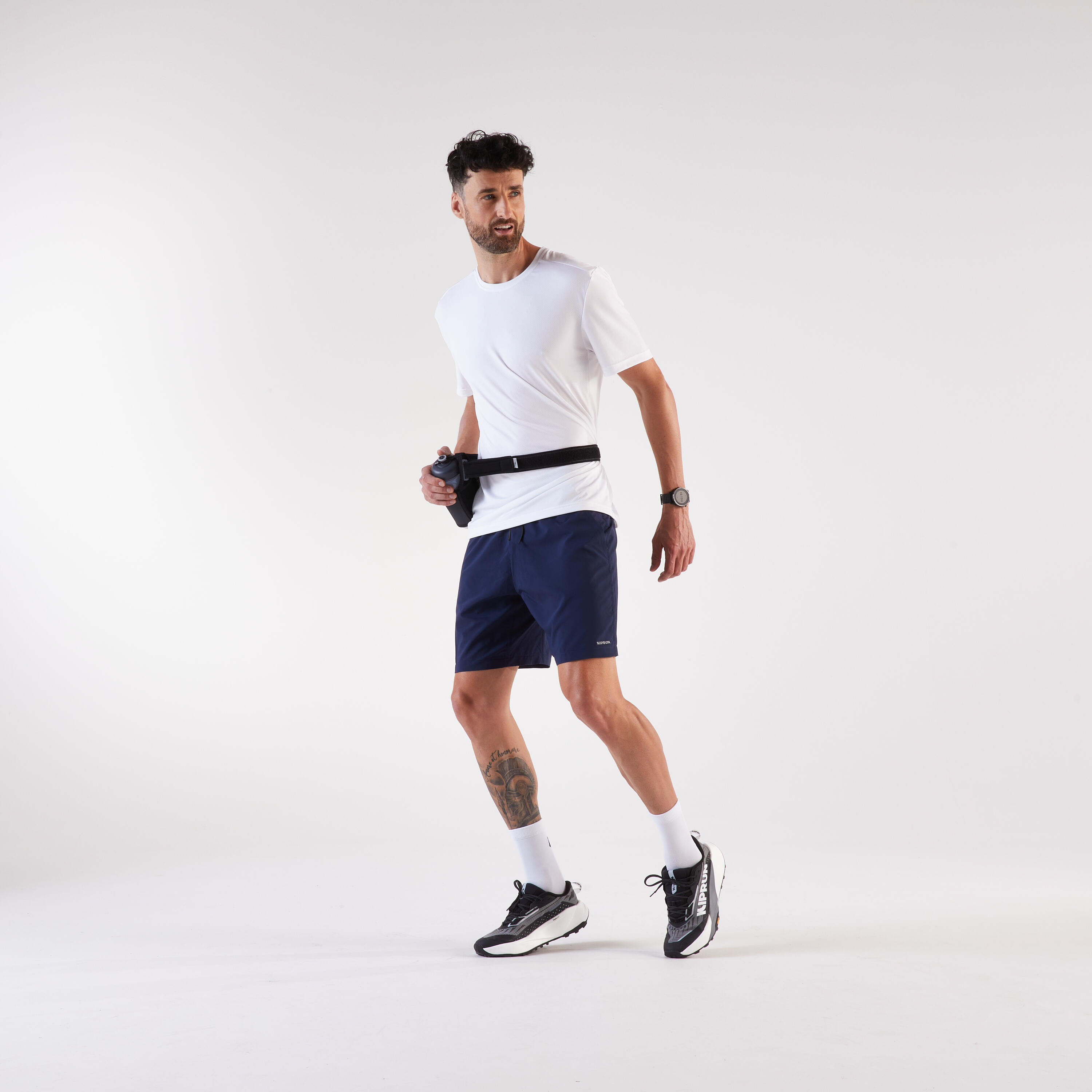 Short de course respirant homme, Run 500 Dry 2/8