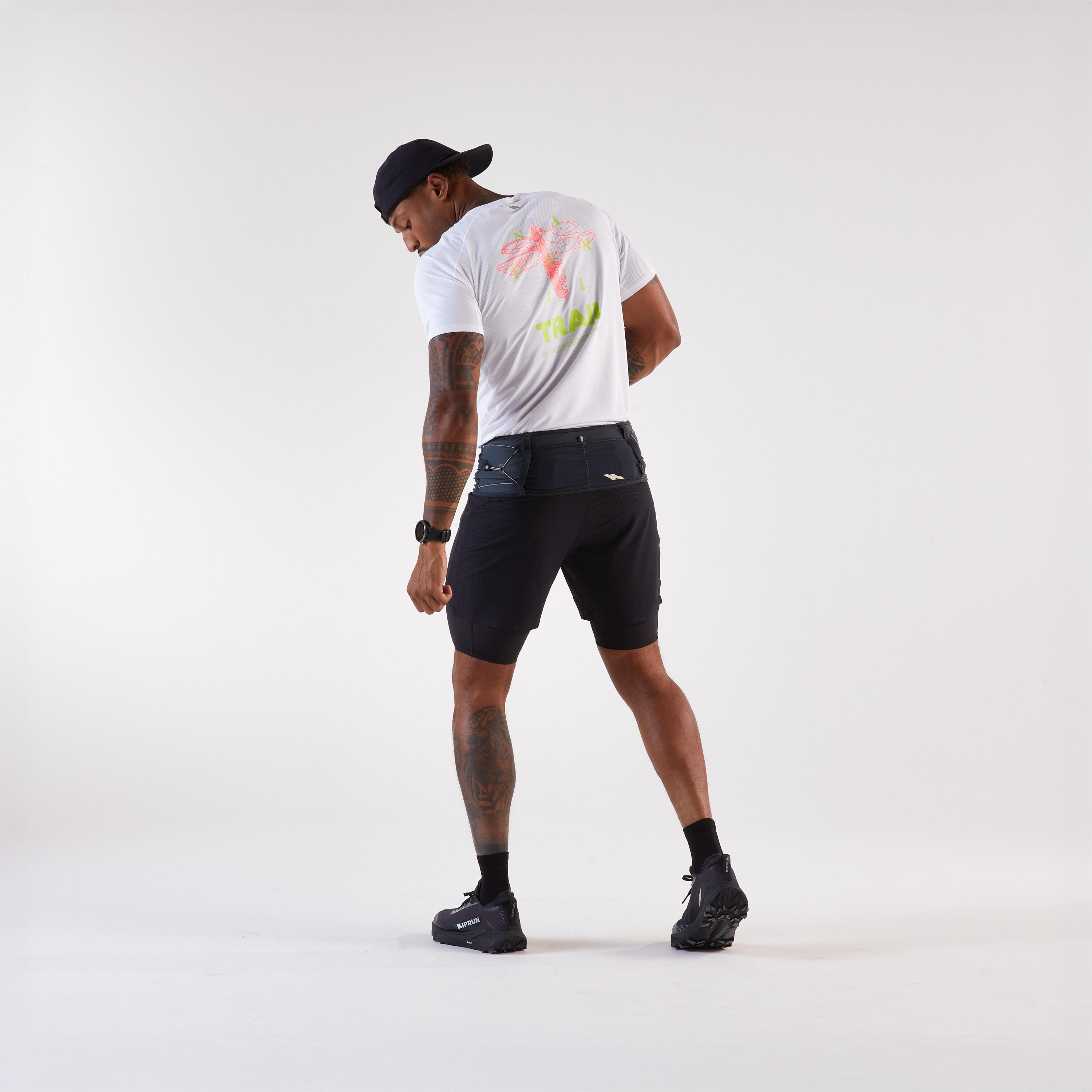  Trail Running Hydration Belt with Pole Holder, 900 - KIPRUN