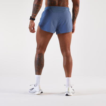 Шорти чоловічі Run 500 для бігу темно-сині