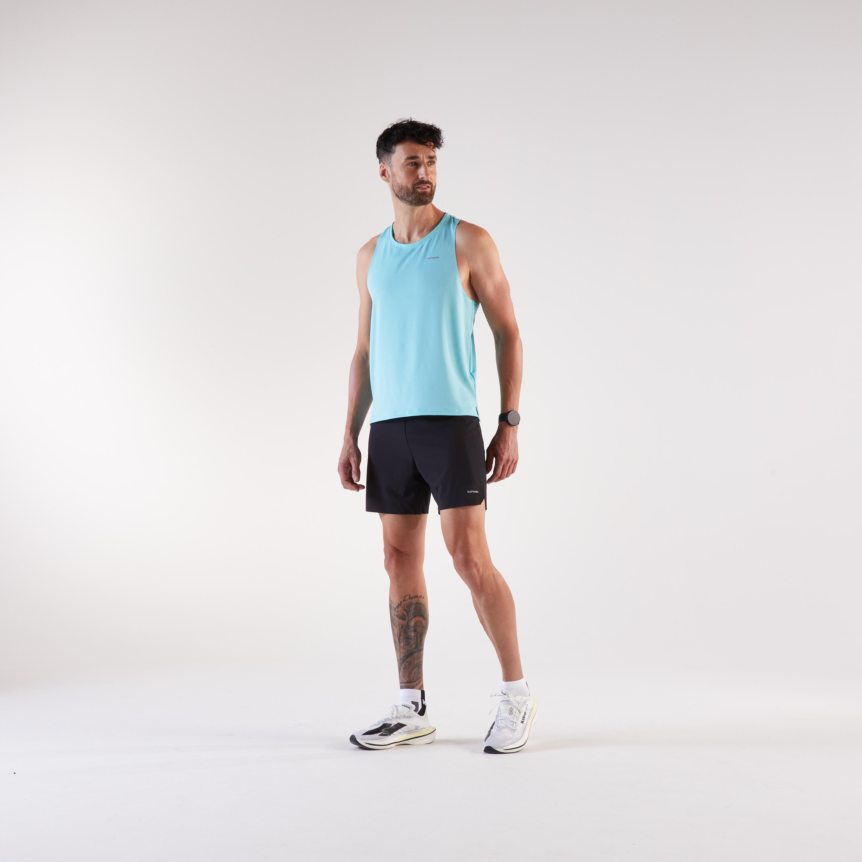 Laufshirt 900 Light Hellblau 3/6