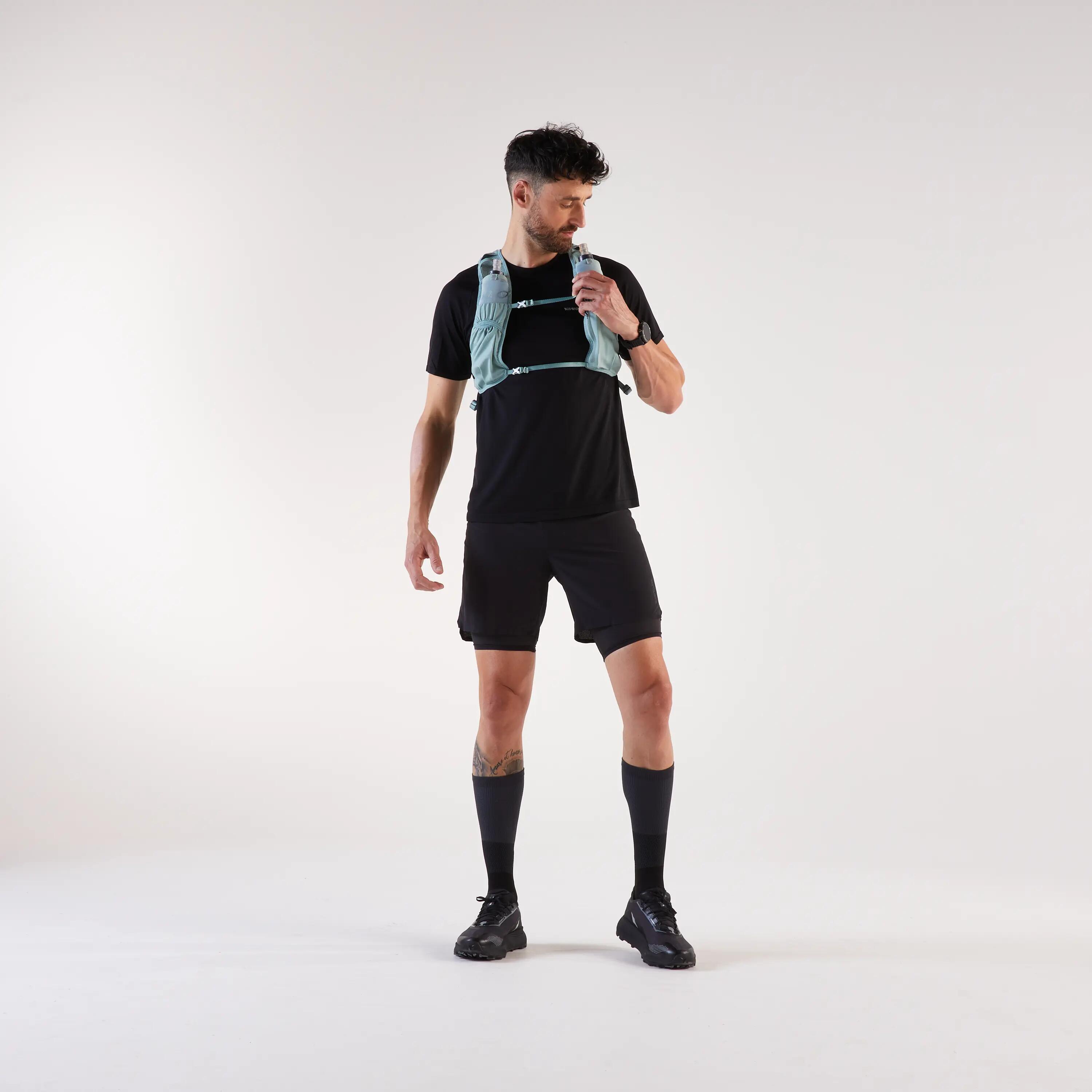 Plecak do biegania w terenie unisex Kiprun 500 5 litrów z bukłakiem 1 l 9/16