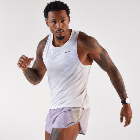 Майка чоловіча 900 LIGHT для бігу біла